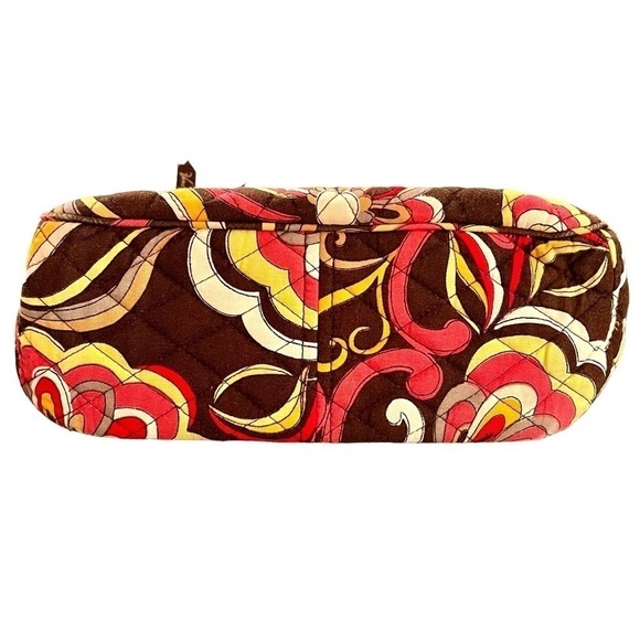 Vera Bradley Puccini Maggie Small Shoulder Bag Purse Retired Warm Neutrals Quilt - Picture 4 of 8